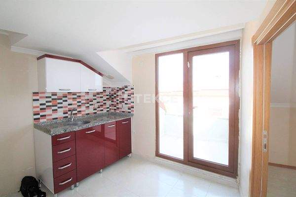 Spacious Duplex Flat with Large Terrace in Istanbul Arnavutköy