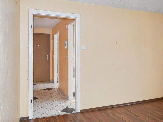 Wohnzimmerblick Flur