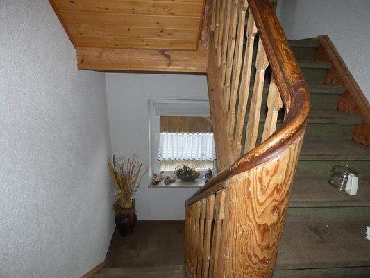 Gepflegtes Treppenhaus