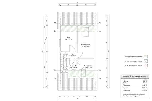 Grundriss Dachgeschoss
