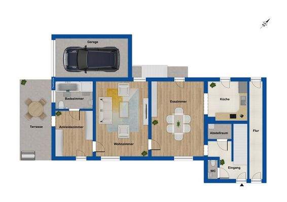 Grundriss Erdgeschoss