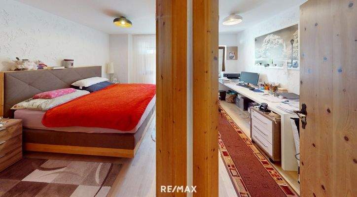 Ötz - Wohnung T4 - Schlaf & Arbeitszimmer