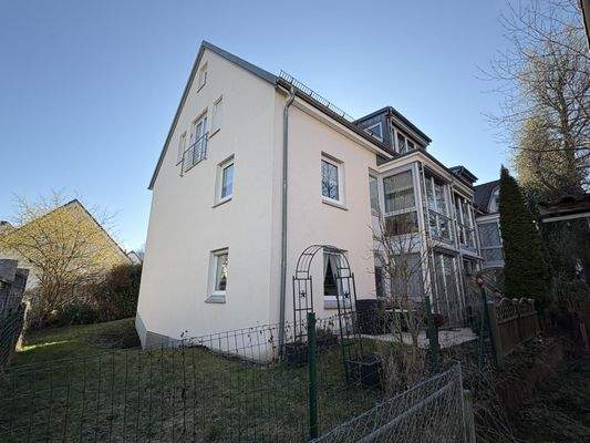 Ansicht verglaster Erker