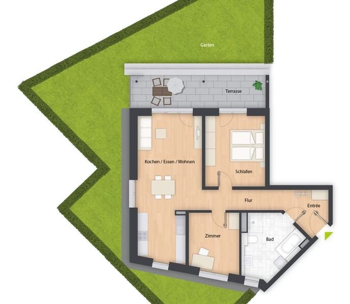 3 Zimmer Wohnung in Nürnberg (Reichelsdorfer Keller)