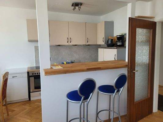 Sicht in eine EBK im OG