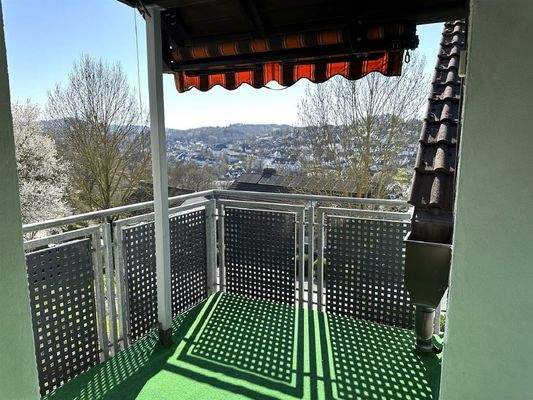 Loggia im Dachgeschoss