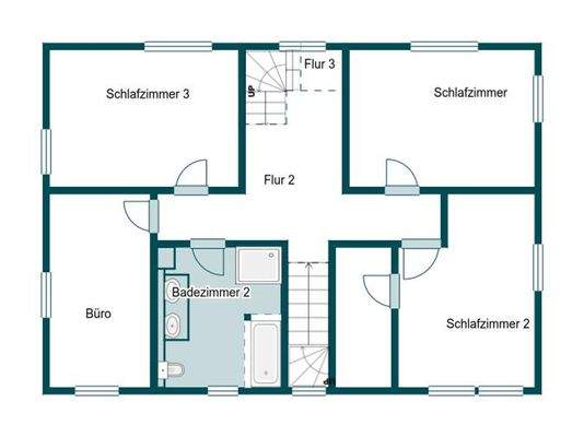 Grundriss Skizze 1.OG