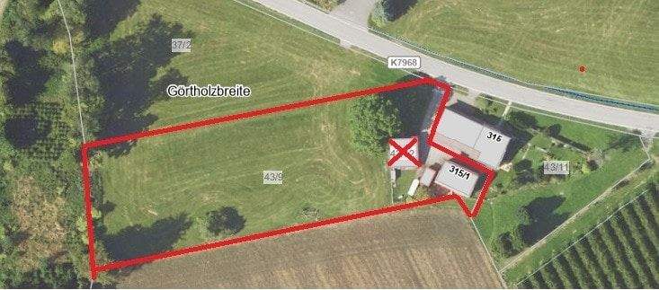 Grundstücksansicht - Flurkarte