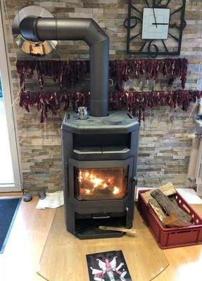 Schwedenofen Wohnzimmer