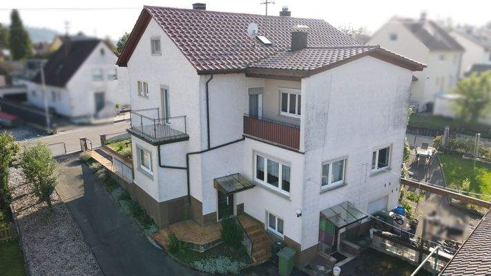 Ansicht von schräg hinten