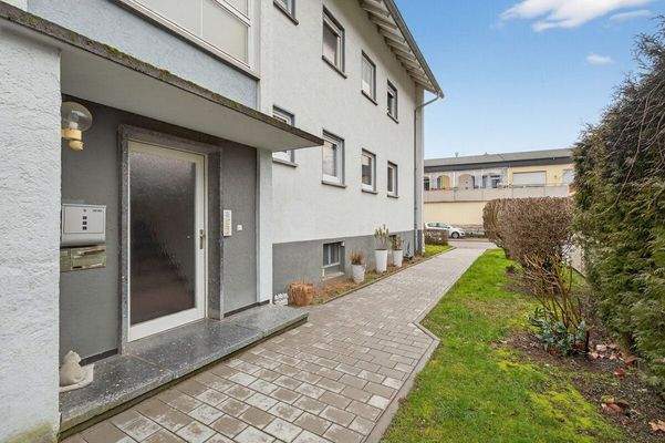 Außenansicht Hauseingang