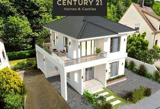 Vision einer Top Modernen Stadtvilla auf diesem Grundstück