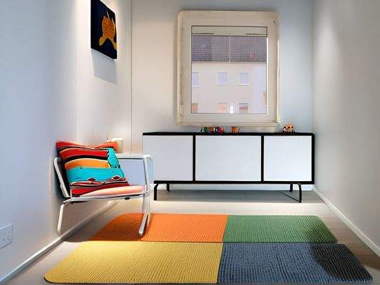 Kind visuell eingerichtet