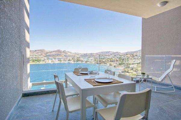 Furnished Apartments in a Beachfront Complex in Yalikavak Bodrum
