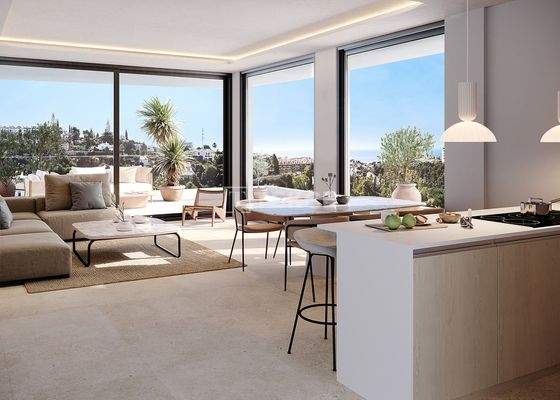 Spacious Apartments With Open-Plan Interiors in Fuengirola