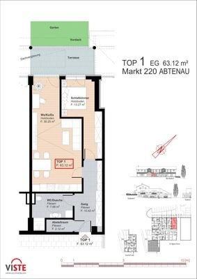 Top 1 - Grundrissplan