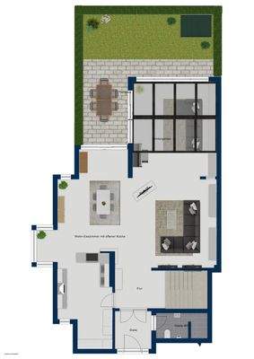 Grundriss EG Exposé