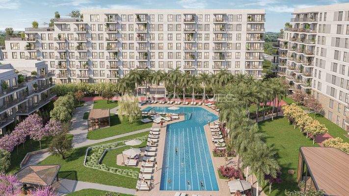 Investment Flats in a Comprehensive Project in Antalya Altintas