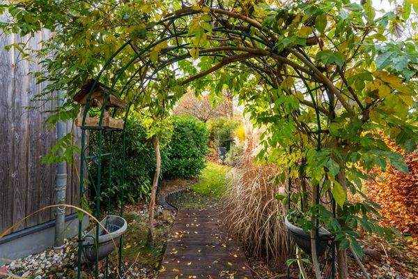 Idyllische Gartengestaltung