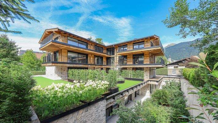 KITZIMMO-Elegante Erdgeschossmaisonette nahe dem Skilift kaufen - Immobilien Kitzbühel.