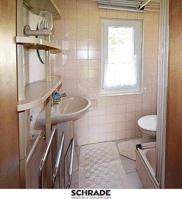 ...und bequem nebenan das Duschbad