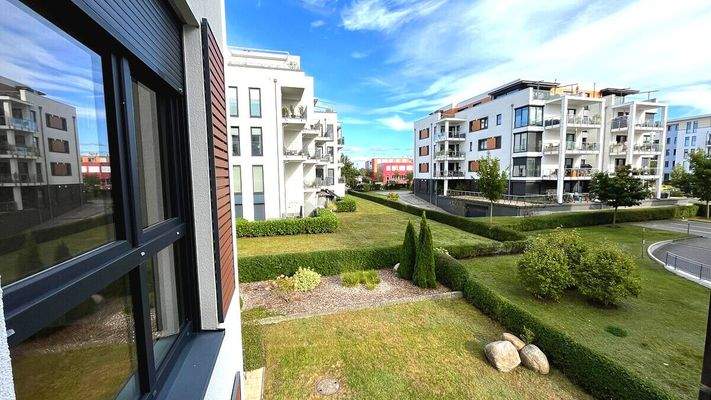 Aussicht Schlafzimmer