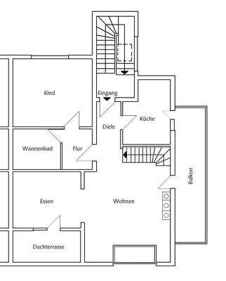 Grundriss 2. Obergeschoss