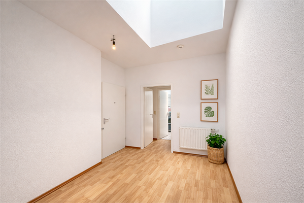 Eingangsbereich mit Oberlicht