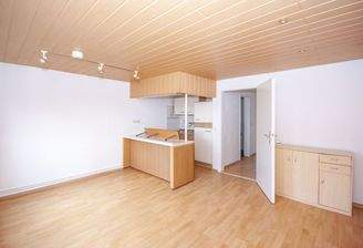 Küche und Wohnbereich