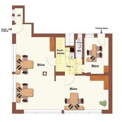 Grundrissplan-technisch bearbeitet
