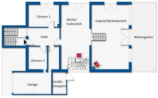 Grundriss Erdgeschoss