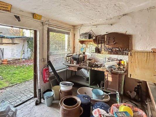 Nebengebäude innen heute 