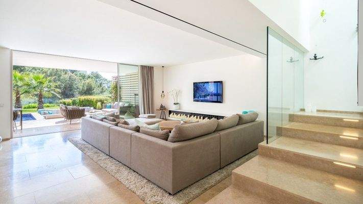 Puerto Andratx Mallorca Villa zum Verkauf Wohnzimmer 92308