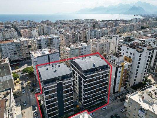 2-Bedroom New Flat with Balcony in Muratpaşa Antalya