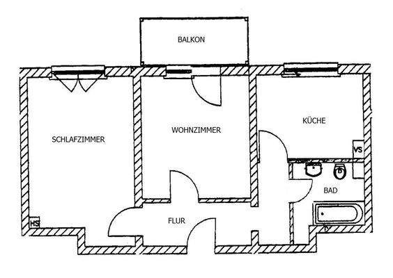 Dürerstr.54 (1.OG-mitte)