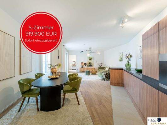 Essbereich und Küche