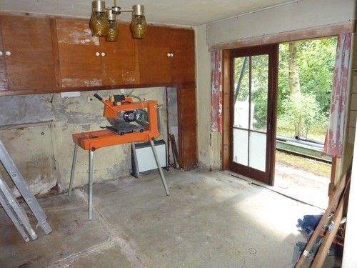 Raum unter der Garage