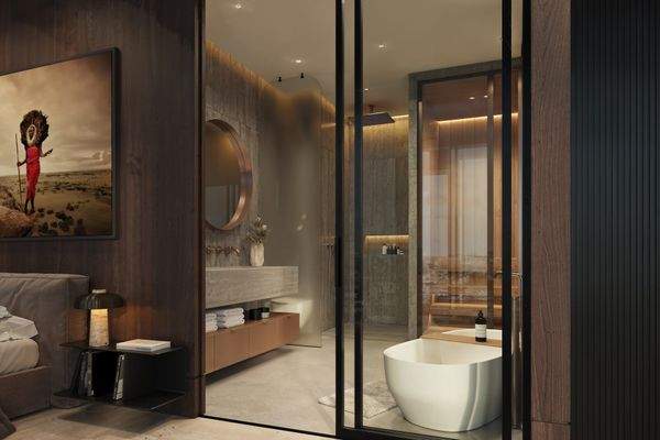 17 qm Masterbad mit Sauna