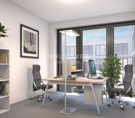 Visualisierung Büro