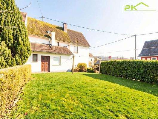 Ansicht Rückseite des Hauses