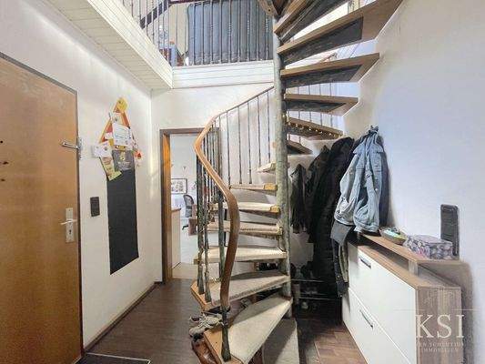 DG Maisonette WG Treppenaufgang