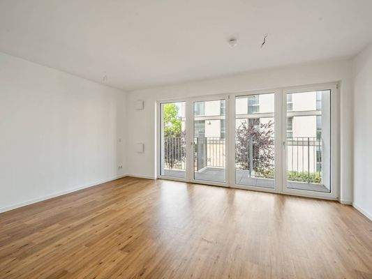 Ansicht I: Wohn- und Esszimmer