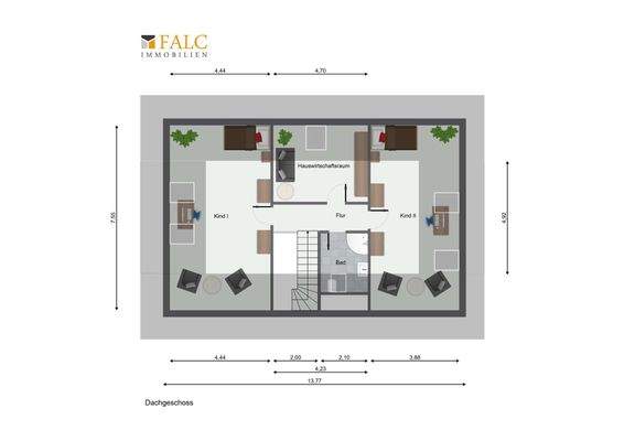 Grundriss Dachgeschoss