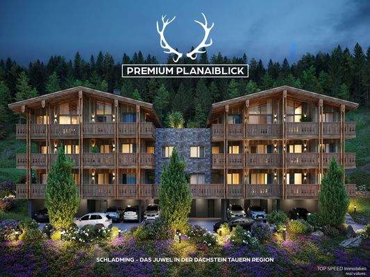 Wohnanlage-Südansicht