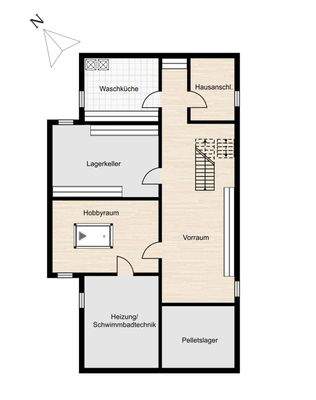Grundriss Keller