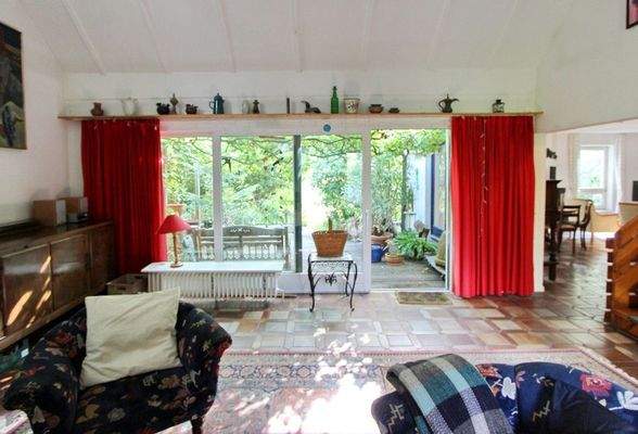 Blick auf eine der Terrassen