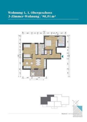 Wohnung 4 OG Grundriss