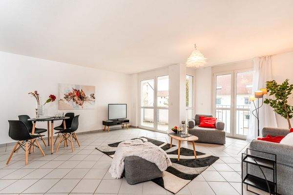 Helles Wohnzimmer