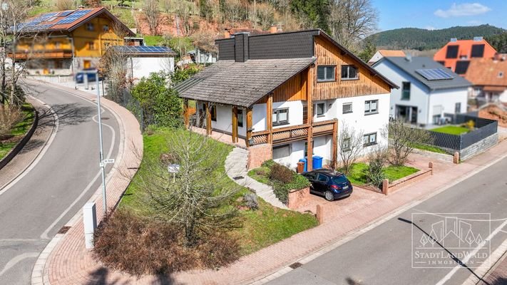 Luftbild - Straßenansicht