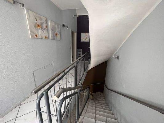 Blick zur Treppe im EG
